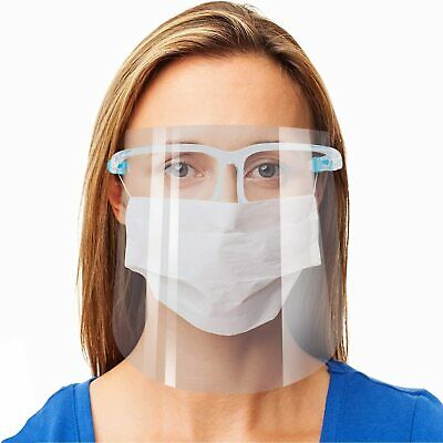 10 Pc Safety Face Shield Reusable Goggle Shield Face Visor Protect Eyes Splash
